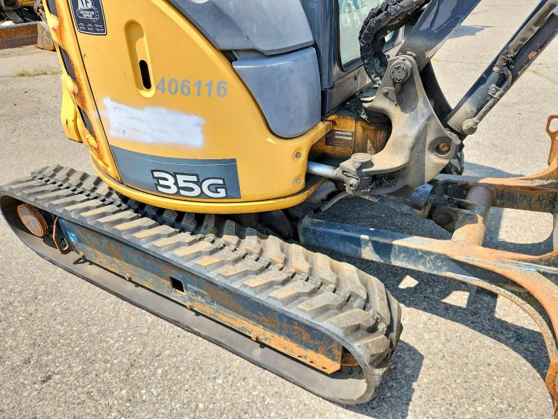 Продажа на аукционе авто 2016 John Deere 35g, vin: 1FF035GXPGK277071, номер лота: 60974576