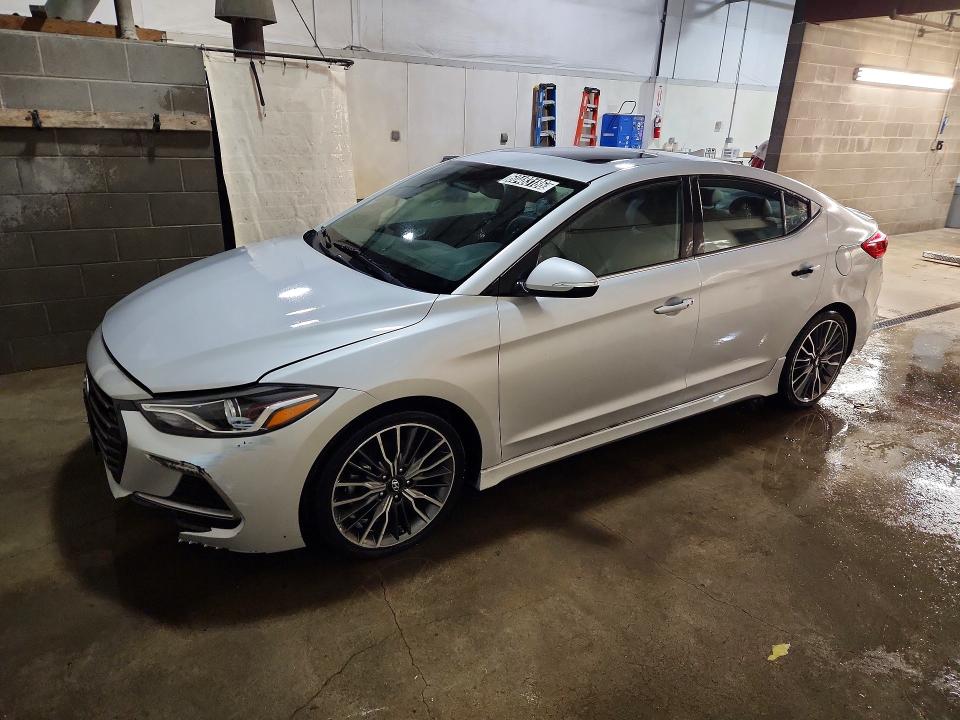 Aukcja sprzedaży 2018 Hyundai Elantra, vin: KMHD04LB9JU522251, numer aukcji: 60483186