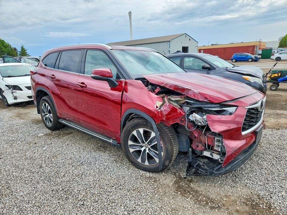 2020 Toyota Highlander მანქანა იყიდება აუქციონზე, vin: 5TDGZRBH0LS523029, აუქციონის ნომერი: 60156536