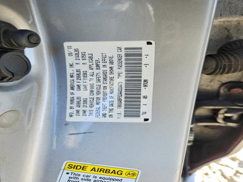 Aukcja sprzedaży 2010 Acura Tl, vin: 19UUA8F52AA020473, numer aukcji: 61622926