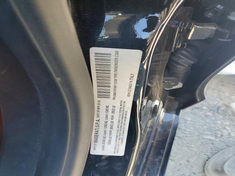 Aukcja sprzedaży 2015 Maserati Ghibli, vin: ZAM57RTA8F1135381, numer aukcji: 62973366