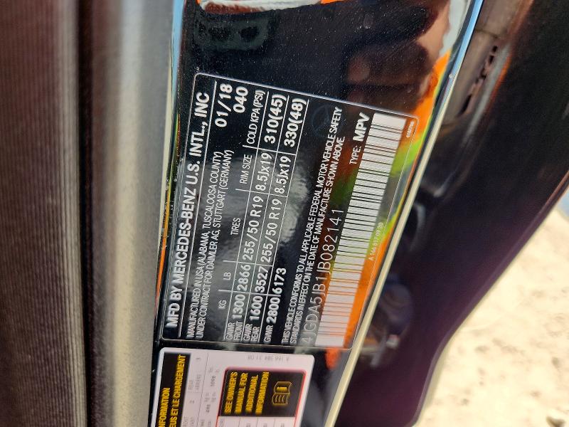 Продаж на аукціоні авто 2018 Mercedes-benz Gle, vin: 4JGDA5JB1JB082141, номер лоту: 62538106