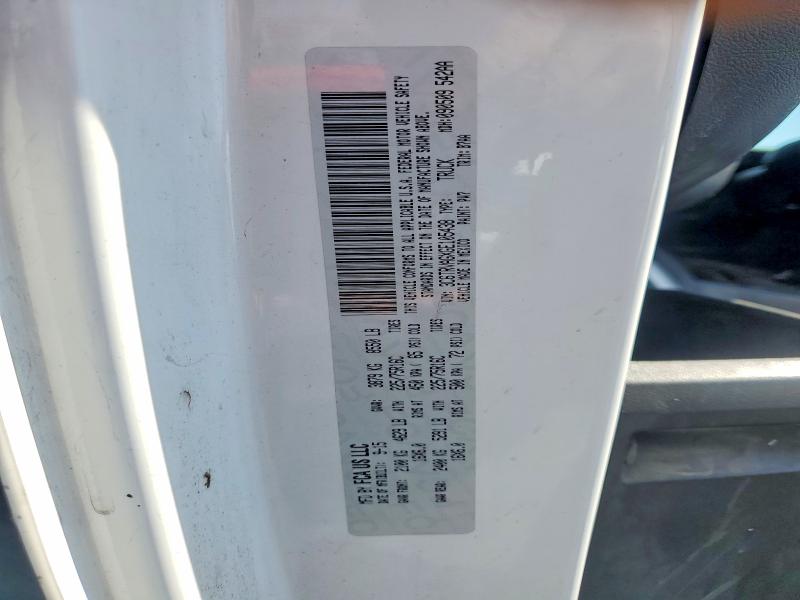 62115126 :رقم المزاد ، 3C6TRVAGXGE105438 vin ، 2016 Ram Promaster 1500 مزاد بيع
