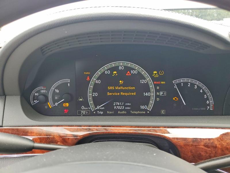 Aukcja sprzedaży 2010 Mercedes-benz S, vin: WDDNG9FB7AA300554, numer aukcji: 62820716