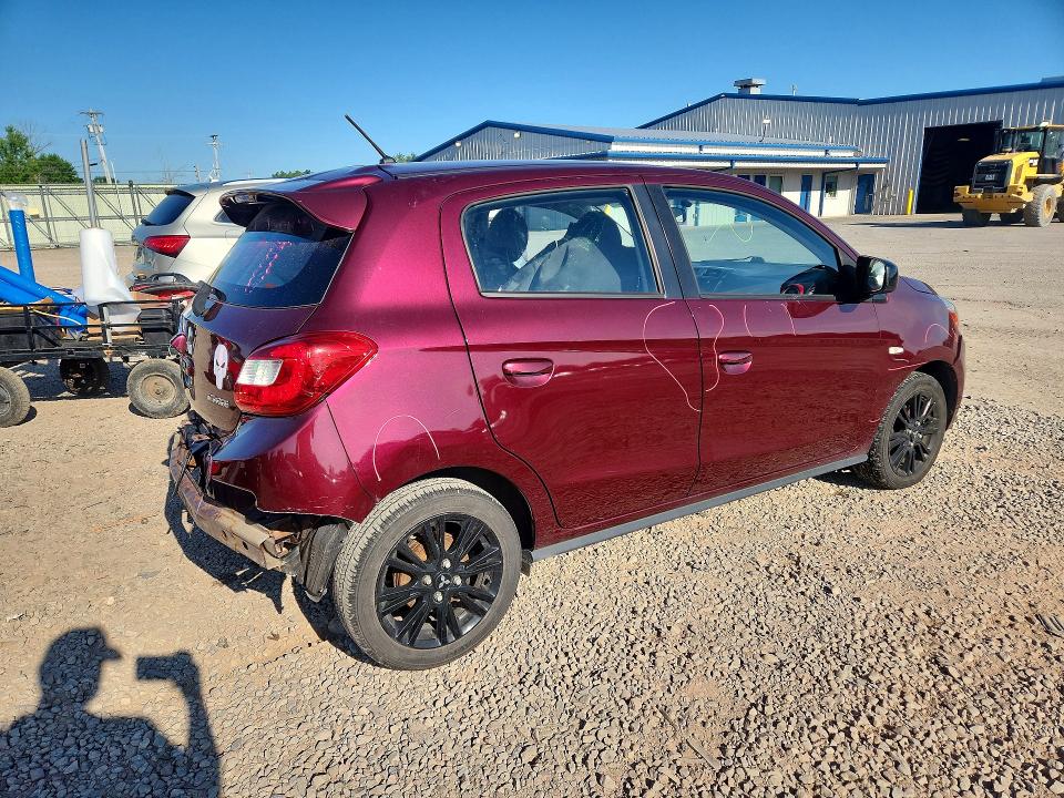62320246 :رقم المزاد ، ML32A5HJ2KH015929 vin ، 2019 Mitsubishi Mirage مزاد بيع