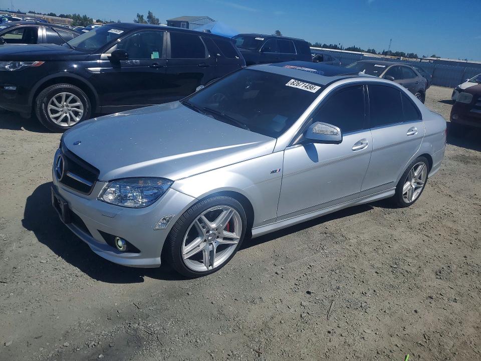 2008 Mercedes-benz C მანქანა იყიდება აუქციონზე, vin: WDDGF56X38F033376, აუქციონის ნომერი: 62671456