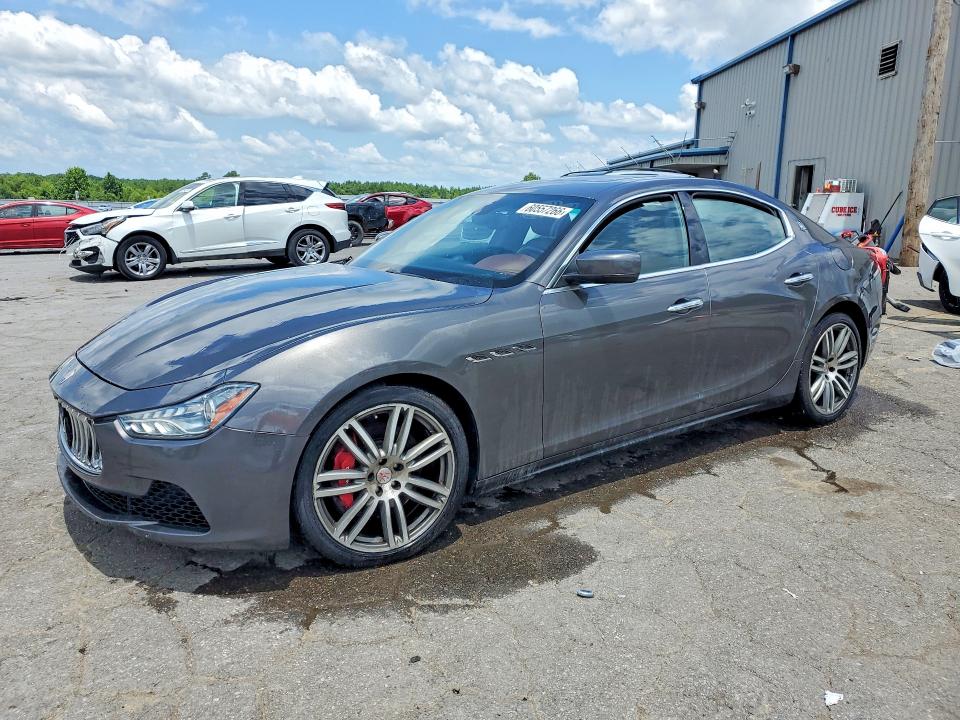2016 Maserati Ghibli მანქანა იყიდება აუქციონზე, vin: ZAM57RTA1G1175027, აუქციონის ნომერი: 60557266