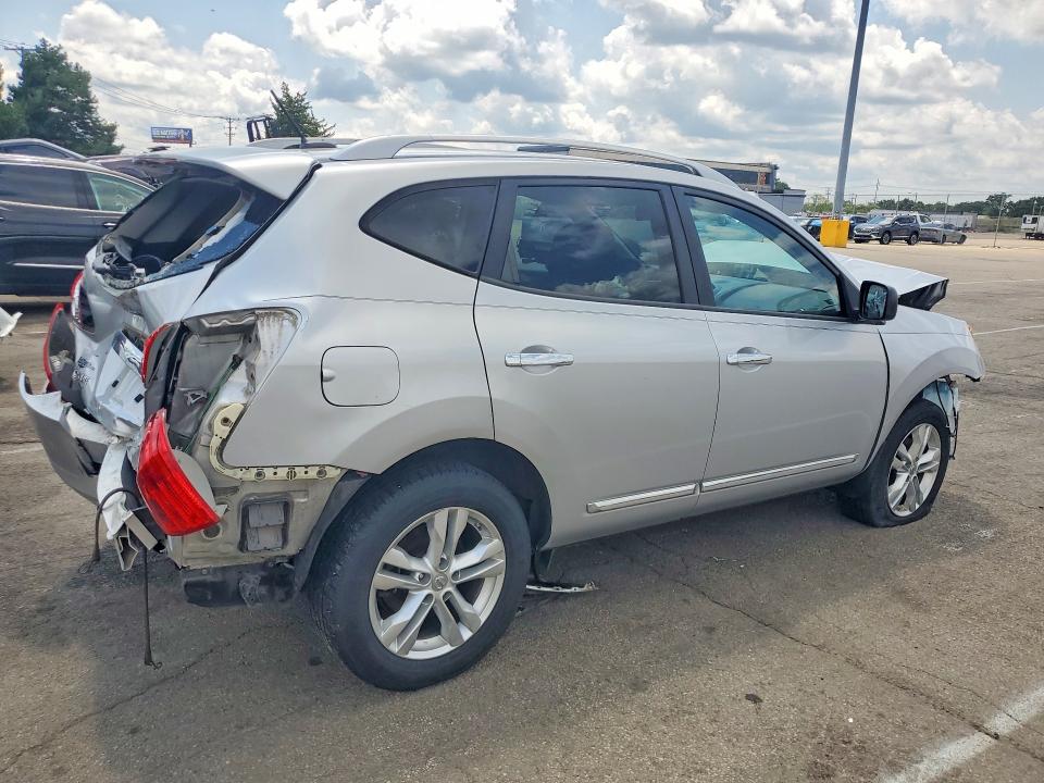 60167946 :رقم المزاد ، JN8AS5MV3FW254068 vin ، 2015 Nissan Rogue Select مزاد بيع