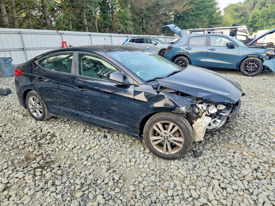 Продажа на аукционе авто 2017 Hyundai Elantra, vin: KMHD84LFXHU206122, номер лота: 61232356