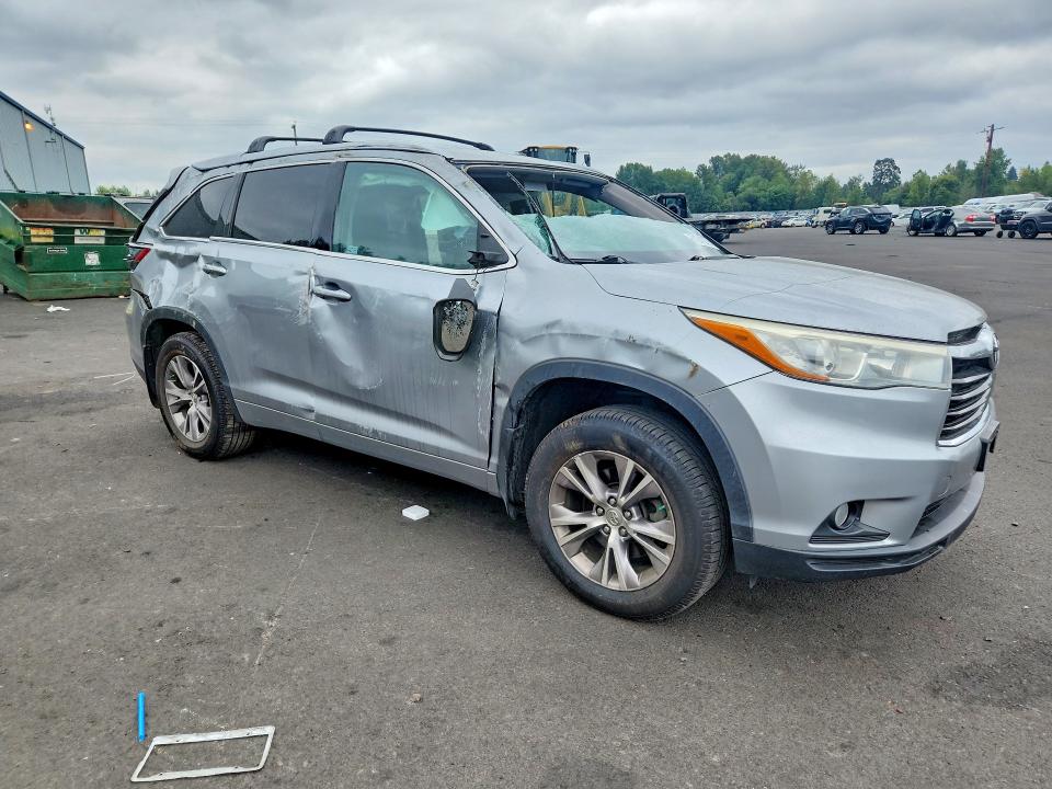 61241276 :رقم المزاد ، 5TDJKRFH8FS142800 vin ، 2015 Toyota Highlander مزاد بيع