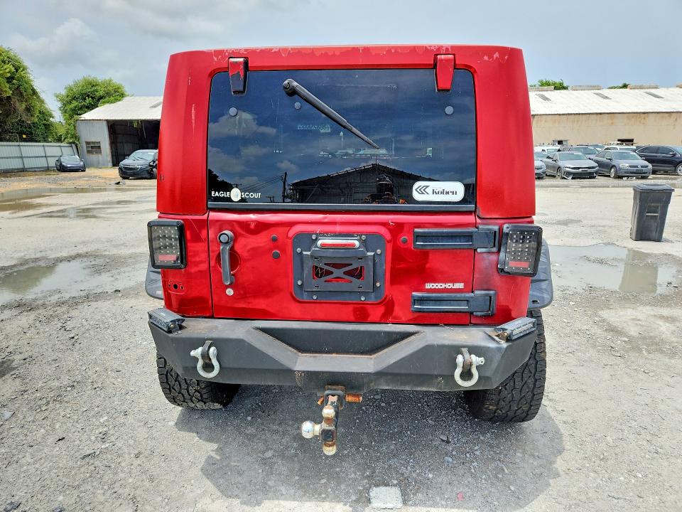 2010 Jeep Wrangler Unlimited მანქანა იყიდება აუქციონზე, vin: 1J4BA3H10AL123991, აუქციონის ნომერი: 60825686
