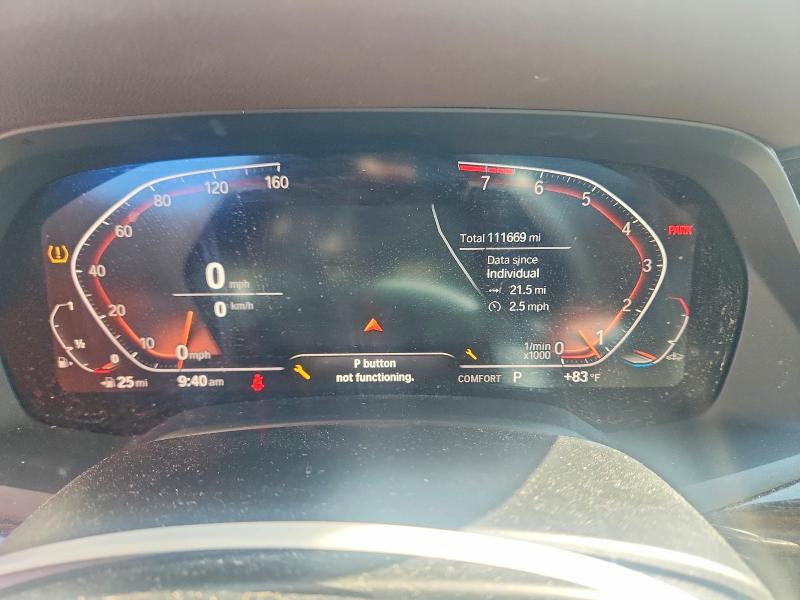 63139576 :رقم المزاد ، 5UXCW2C5XKLB44253 vin ، 2019 Bmw X7 مزاد بيع
