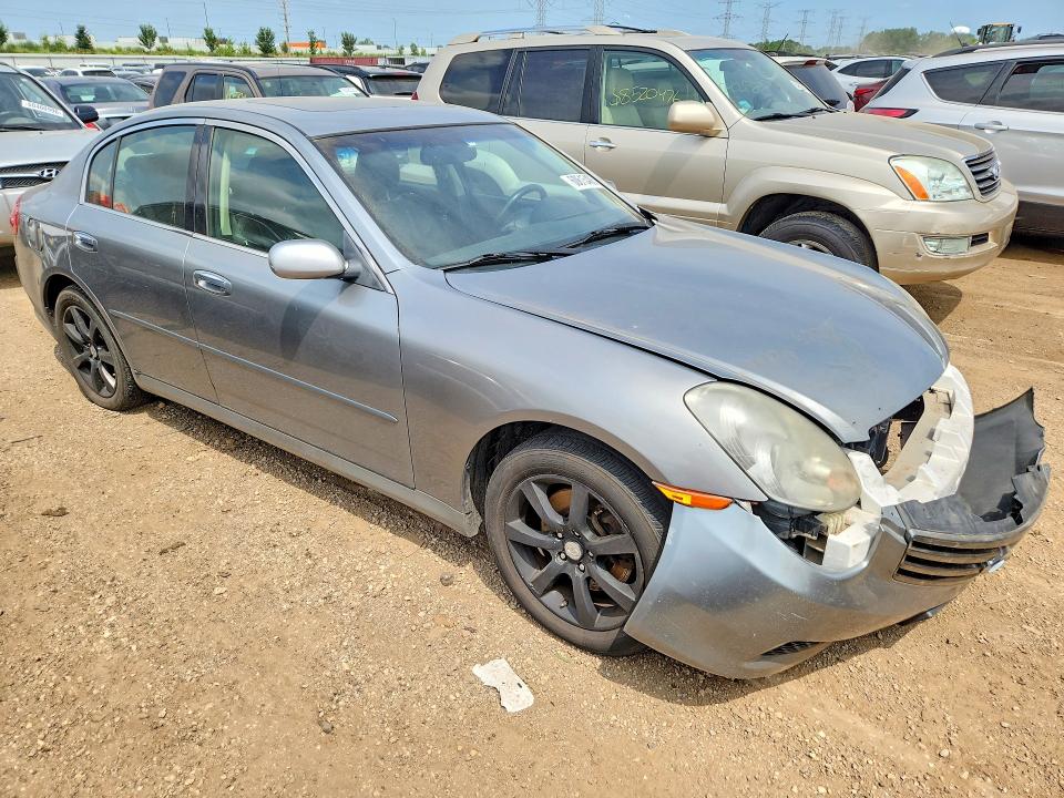 2006 Infiniti G35 მანქანა იყიდება აუქციონზე, vin: JNKCV51F86M604619, აუქციონის ნომერი: 60615406