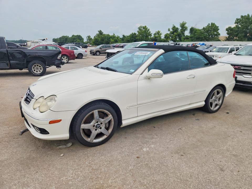 2005 Mercedes-benz Clk მანქანა იყიდება აუქციონზე, vin: WDBTK75G15T034801, აუქციონის ნომერი: 61994466