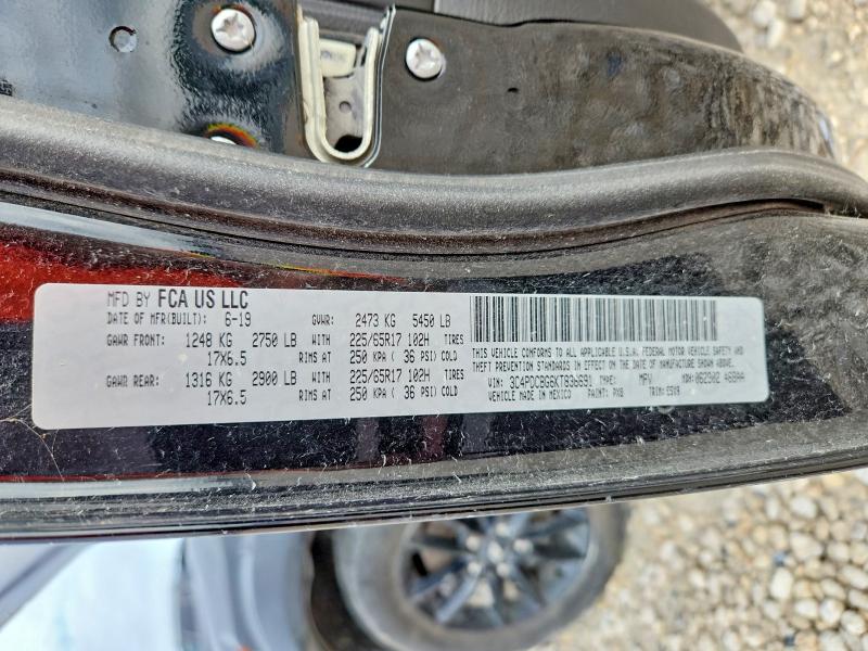 Продажа на аукционе авто 2019 Dodge Journey, vin: 3C4PDCBG6KT836691, номер лота: 60965636