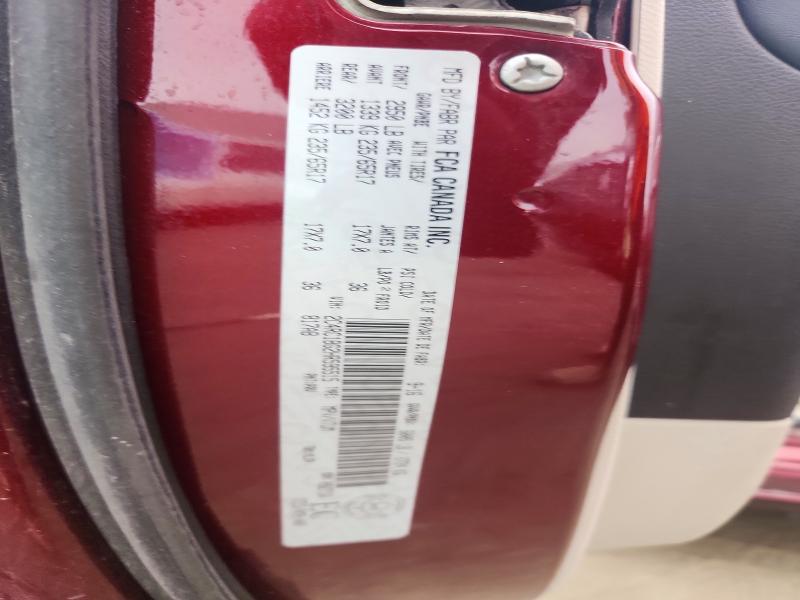 60025196 :رقم المزاد ، 2C4RC1BG2HR595515 vin ، 2017 Chrysler Pacifica مزاد بيع