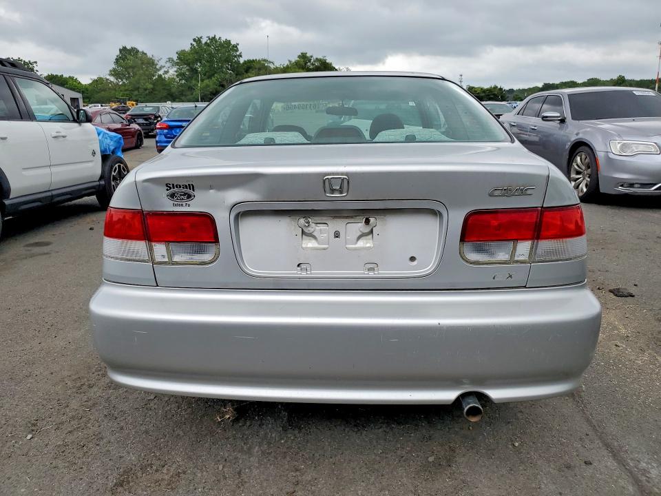 2000 Honda Civic მანქანა იყიდება აუქციონზე, vin: 1HGEJ8248YL014435, აუქციონის ნომერი: 61159456