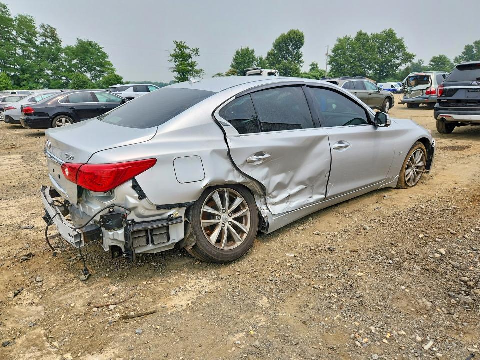 61233816 :رقم المزاد ، JN1BV7AR1EM695253 vin ، 2014 Infiniti Q50 مزاد بيع