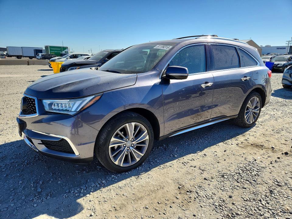 2017 Acura Mdx მანქანა იყიდება აუქციონზე, vin: 5J8YD4H50HL005015, აუქციონის ნომერი: 61199316