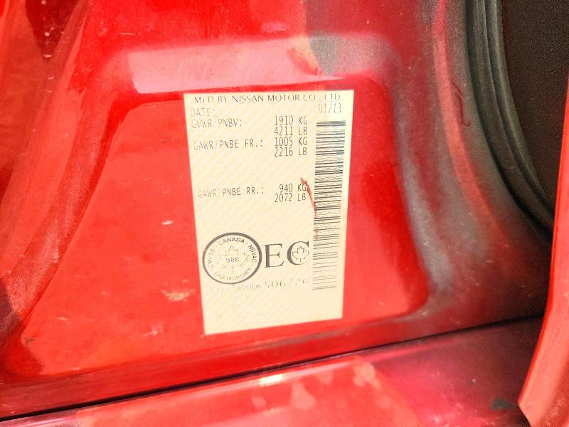 2013 Nissan Altima მანქანა იყიდება აუქციონზე, vin: 1N4AL3AP0DN506726, აუქციონის ნომერი: 61481506