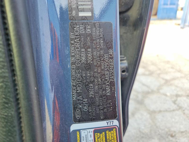 Продаж на аукціоні авто 2015 Kia Forte, vin: KNAFX5A83F5295031, номер лоту: 61901146