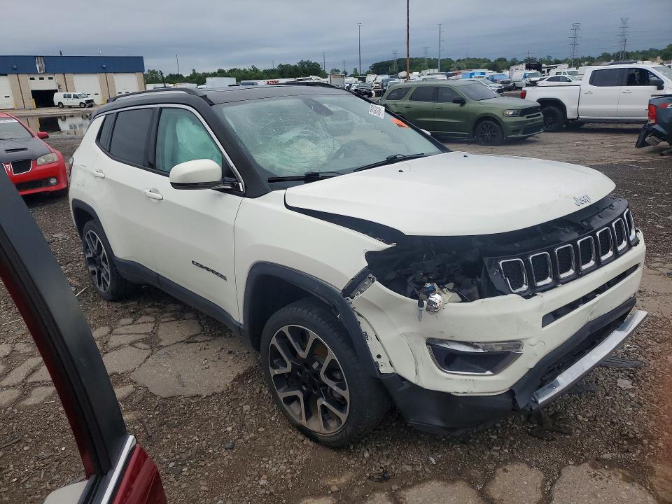 Продажа на аукционе авто 2018 Jeep Compass, vin: 3C4NJDCB3JT206912, номер лота: 59880936