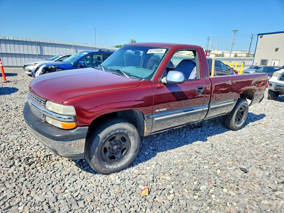 60709506 :رقم المزاد ، 1GCEK14T6YZ151992 vin ، 2000 Chevrolet Silverado مزاد بيع