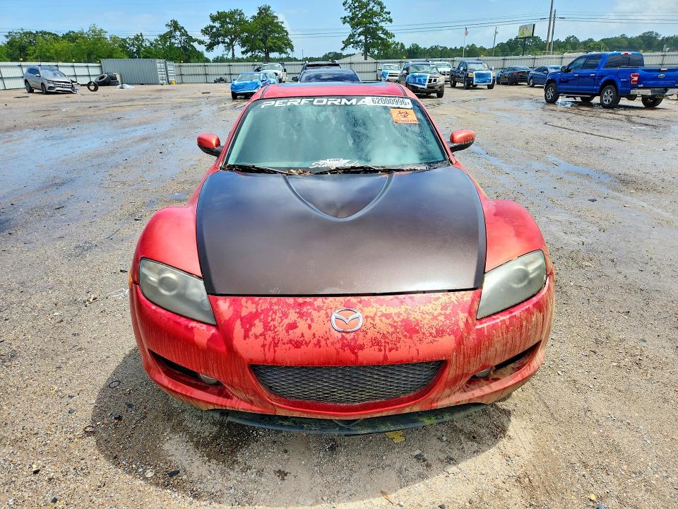 62000996 :رقم المزاد ، JM1FE173X40140175 vin ، 2004 Mazda Rx8 مزاد بيع