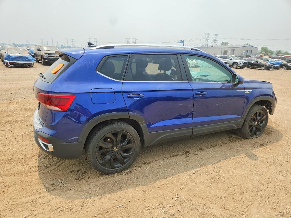 2022 Volkswagen Taos მანქანა იყიდება აუქციონზე, vin: 3VVLX7B24NM095782, აუქციონის ნომერი: 60024836