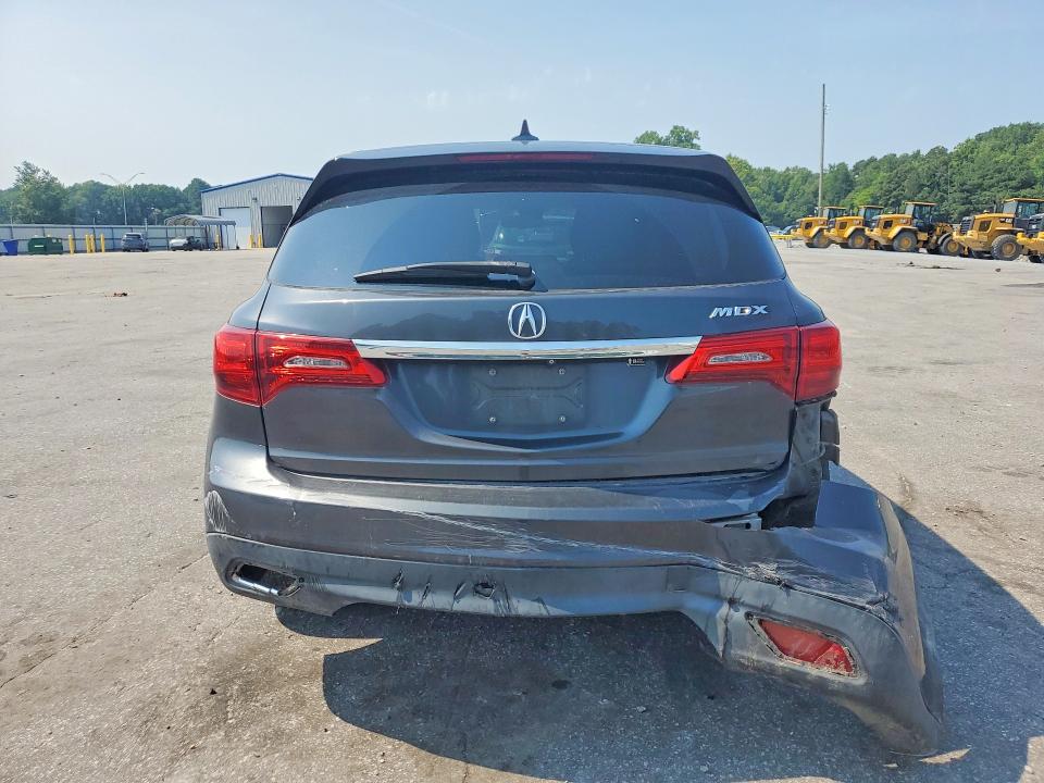 2014 Acura Mdx მანქანა იყიდება აუქციონზე, vin: 5FRYD3H47EB019586, აუქციონის ნომერი: 61078816