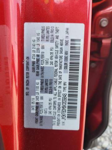 Aukcja sprzedaży 2019 Mazda Cx-5, vin: JM3KFBDM6K0639848, numer aukcji: 61018516