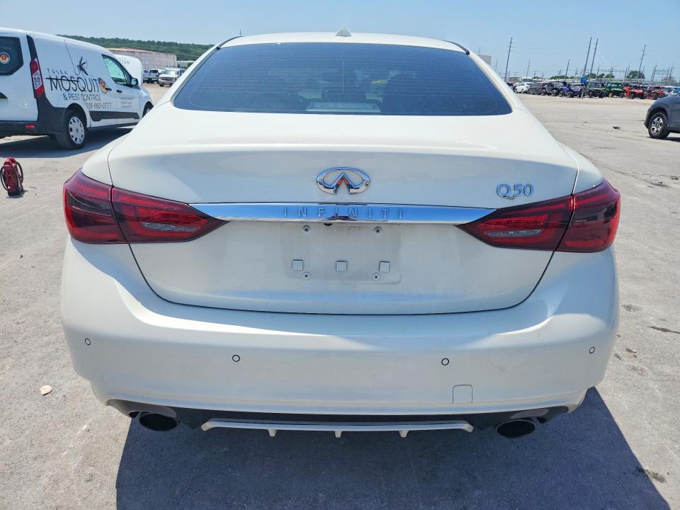 2022 Infiniti Q50 მანქანა იყიდება აუქციონზე, vin: JN1EV7CP4NM310549, აუქციონის ნომერი: 61631446
