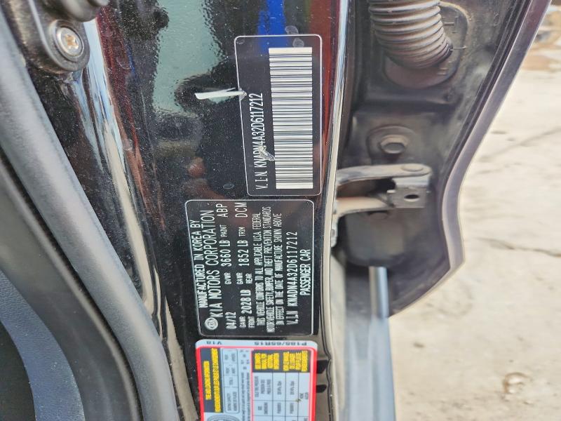 Продажа на аукционе авто 2013 Kia Rio, vin: KNADN4A32D6117212, номер лота: 59735836