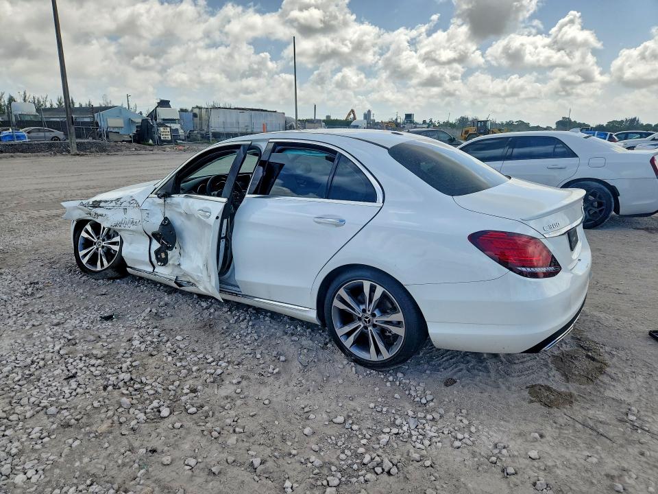 2020 Mercedes-benz C მანქანა იყიდება აუქციონზე, vin: WDDWF8DB9LR542481, აუქციონის ნომერი: 60438766