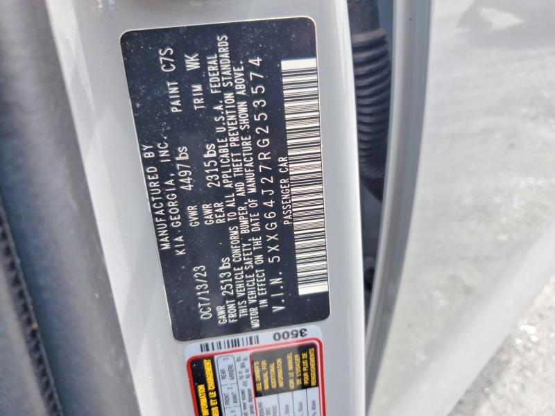 Auction sale of the 2024 Kia K5, vin: 5XXG64J27RG253574, lot number: 63651966