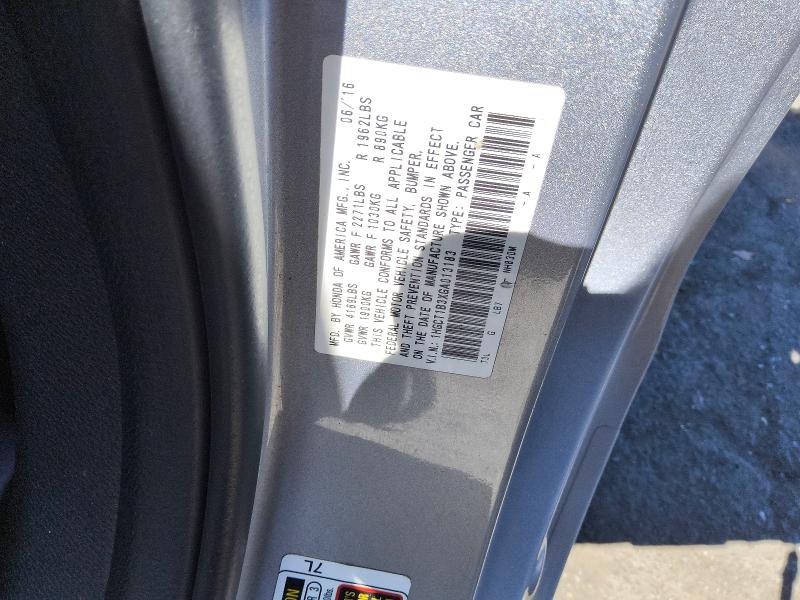 Aukcja sprzedaży 2016 Honda Accord, vin: 1HGCT1B3XGA013183, numer aukcji: 59300616