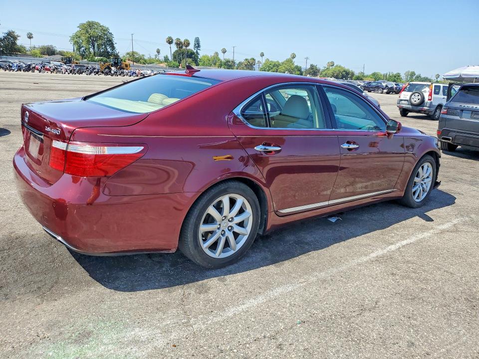 Aukcja sprzedaży 2009 Lexus Ls, vin: JTHBL46F195085996, numer aukcji: 61750166