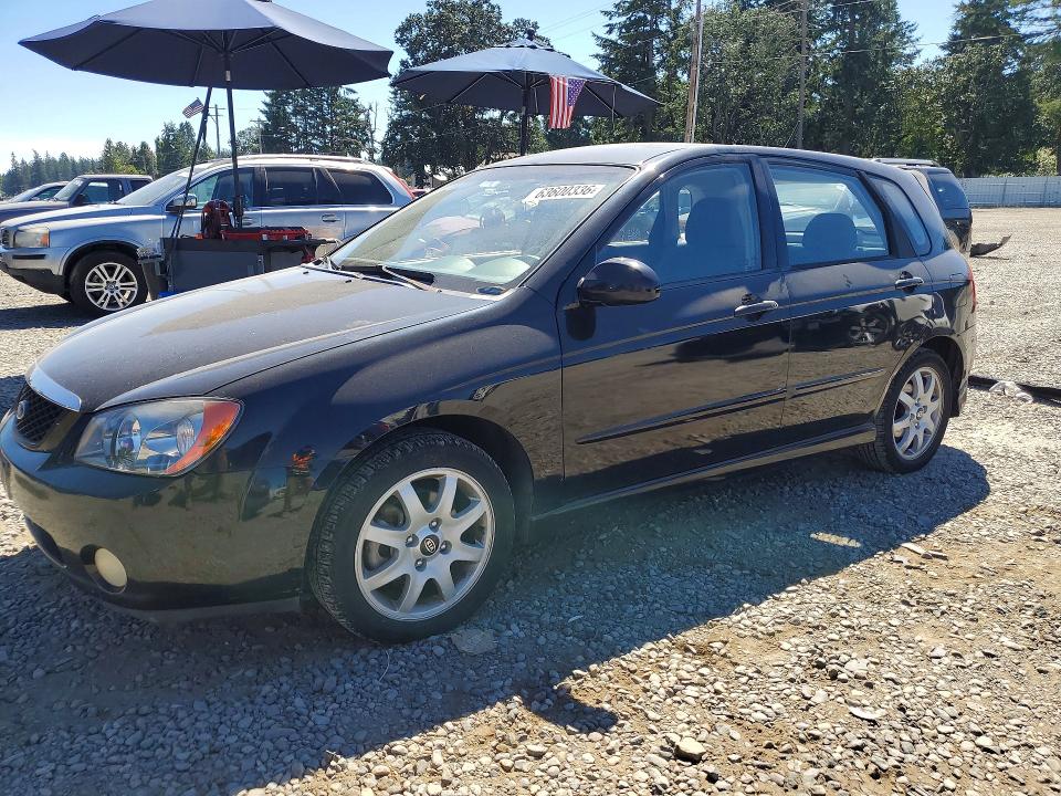 2005 Kia Spectra მანქანა იყიდება აუქციონზე, vin: KNAFE161055072163, აუქციონის ნომერი: 63600336