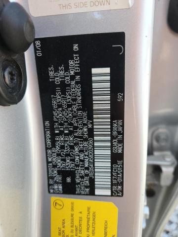 Aukcja sprzedaży 2008 Toyota Highlander, vin: JTEDS41A582039060, numer aukcji: 62281746