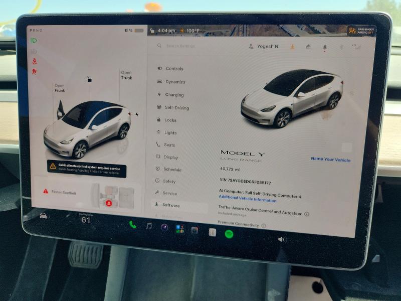 2024 Tesla Model Y მანქანა იყიდება აუქციონზე, vin: 7SAYGDED0RF055177, აუქციონის ნომერი: 60688076