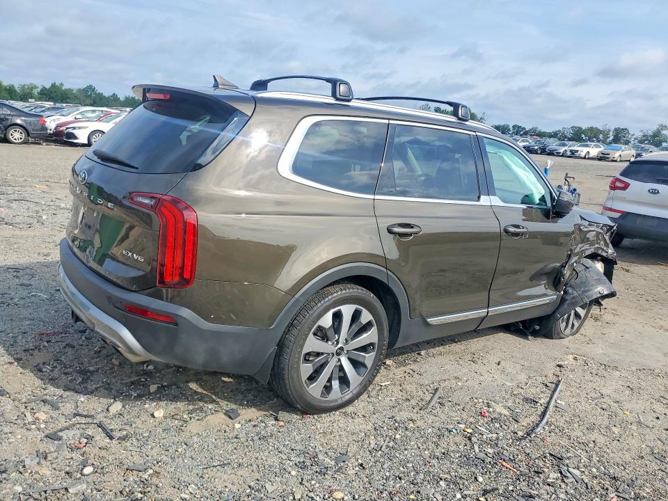 61913296 :رقم المزاد ، 5XYP3DHC7LG082187 vin ، 2020 Kia Telluride مزاد بيع