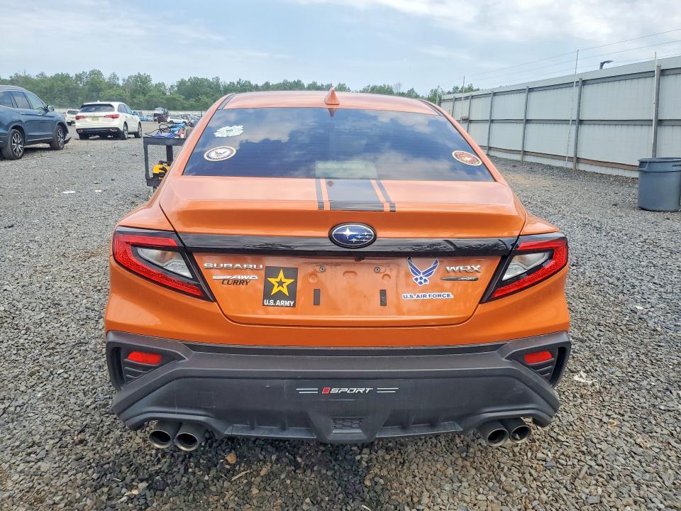 2022 Subaru Wrx მანქანა იყიდება აუქციონზე, vin: JF1VBAB60N8032324, აუქციონის ნომერი: 60947336