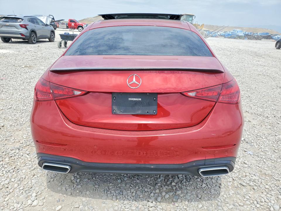 60146276 :رقم المزاد ، W1KAF4HB2NR050889 vin ، 2022 Mercedes-benz C مزاد بيع