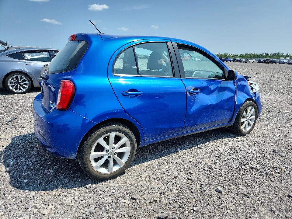 2015 Nissan Micra მანქანა იყიდება აუქციონზე, vin: 3N1CK3CP6FL268597, აუქციონის ნომერი: 62233806