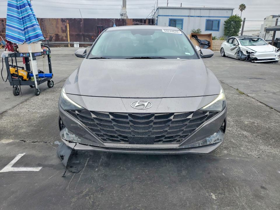 59244626 :رقم المزاد ، KMHLN4AG5MU101224 vin ، 2021 Hyundai Elantra مزاد بيع
