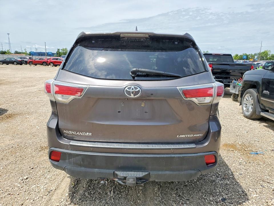 Aukcja sprzedaży 2016 Toyota Highlander, vin: 5TDDKRFH4GS248529, numer aukcji: 60231846