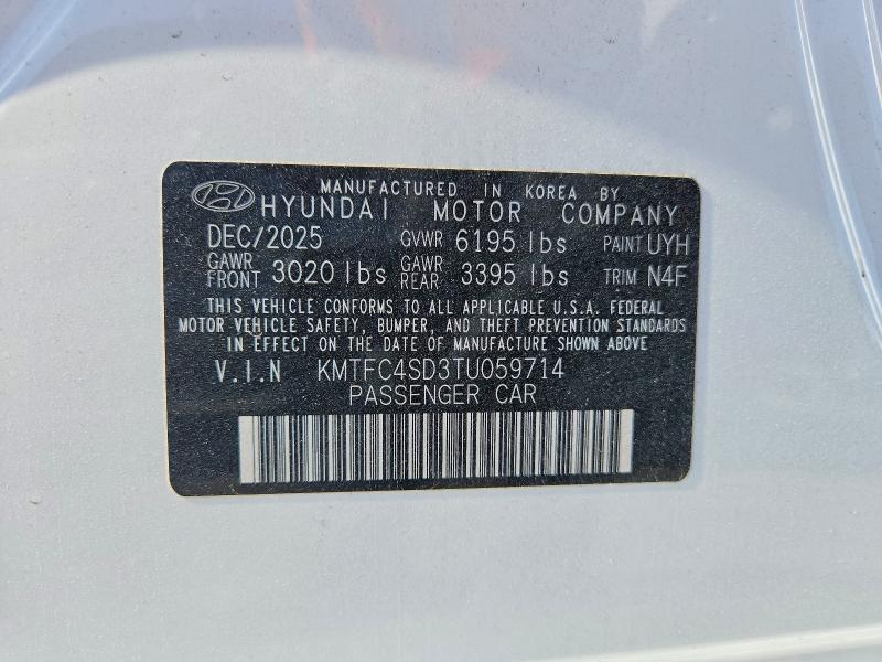 Продажа на аукционе авто 2026 Genesis G90, vin: KMTFC4SD3TU059714, номер лота: 61911026