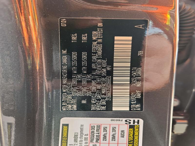 Aukcja sprzedaży 2025 Lexus Nx, vin: 2T2GGCEZ5SC066650, numer aukcji: 61382966