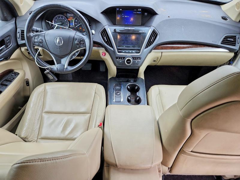 58686426 :رقم المزاد ، 5FRYD4H55HB011750 vin ، 2017 Acura Mdx مزاد بيع