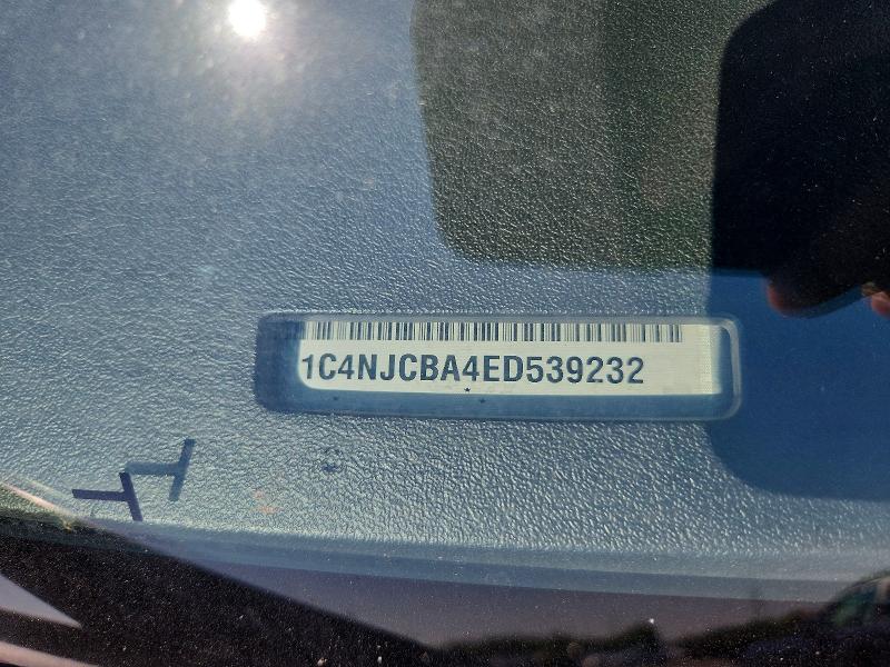 2014 Jeep Compass მანქანა იყიდება აუქციონზე, vin: 1C4NJCBA4ED539232, აუქციონის ნომერი: 59666366